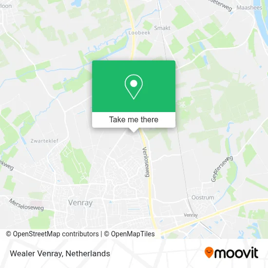 Wealer Venray map