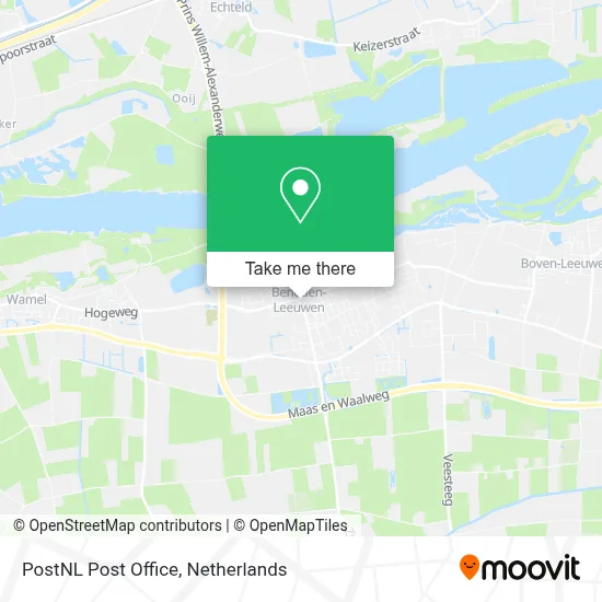 Postnl Postkantoor map