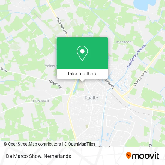 De Marco Show map
