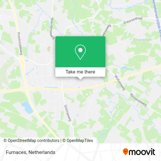 Fornaci map