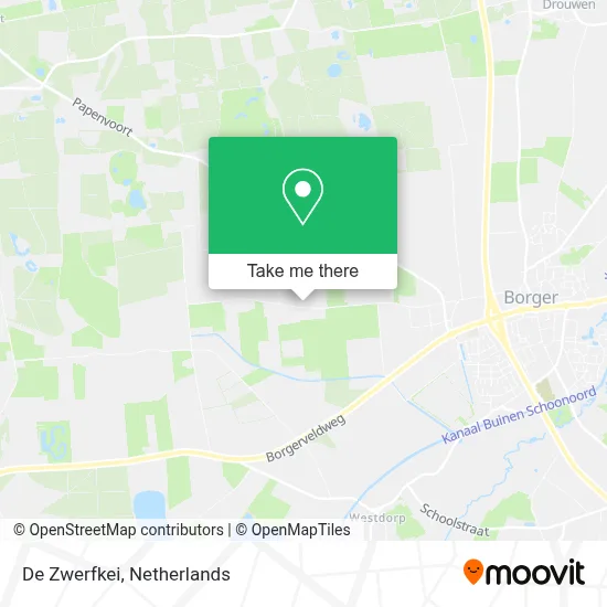 De Zwerfkei map