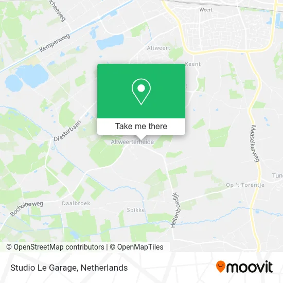 Studio Le Garage map