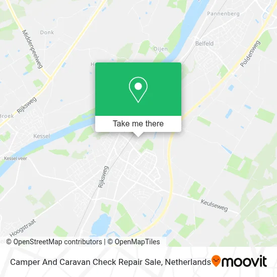 Camper And Caravan Check Repair Sale map