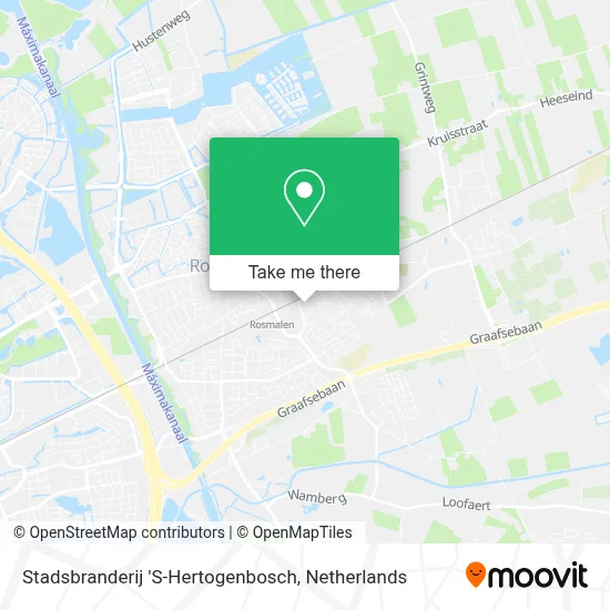 Stadsbranderij 'S-Hertogenbosch map
