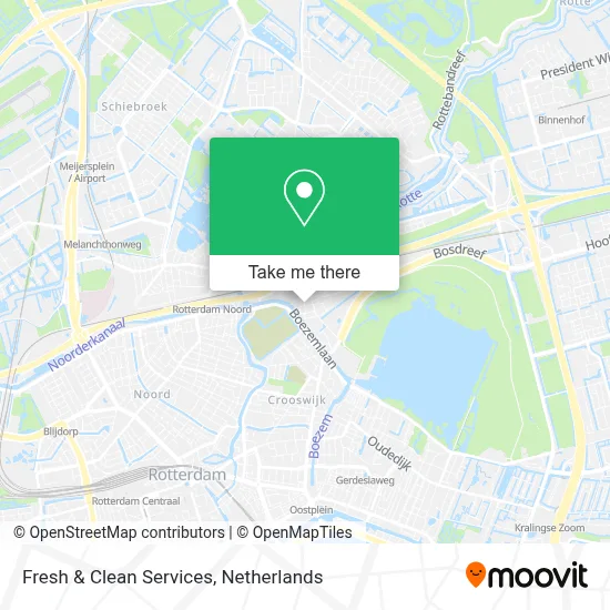 Fresh & Clean Services map