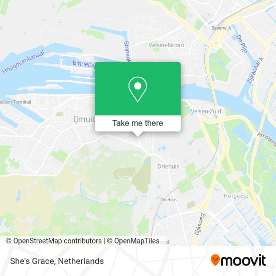 She's Grace map