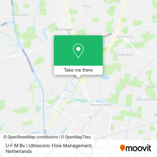 U-F-M Bv | Ultrasonic Flow Management map