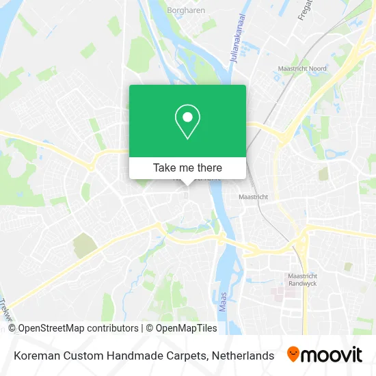 Koreman Custom Handmade Carpets map