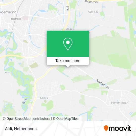 Aldi map