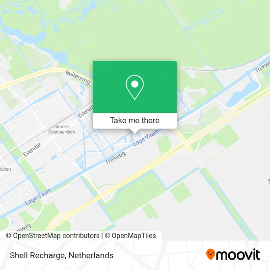 Shell Recharge map