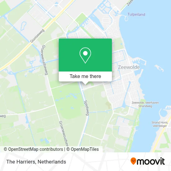 The Harriers map