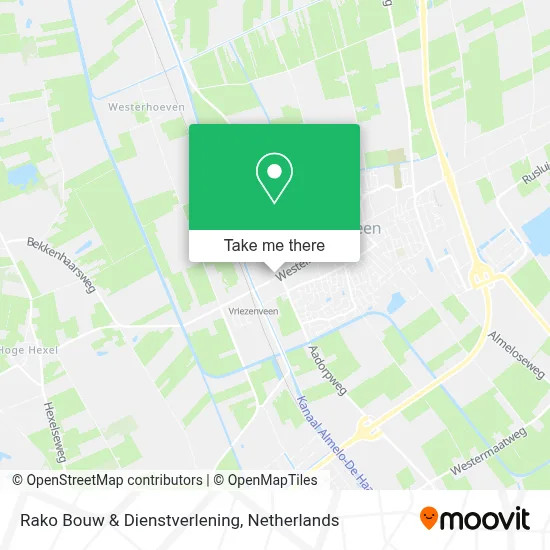 Rako Bouw & Dienstverlening map