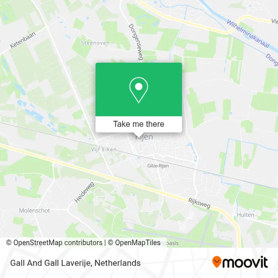 Gall And Gall Laverije map