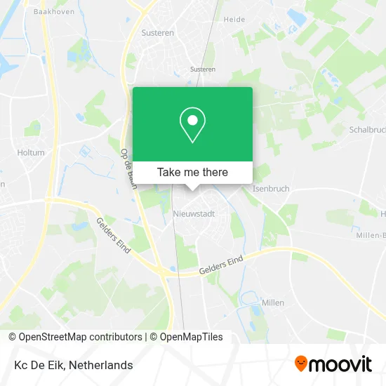 Kc De Eik map