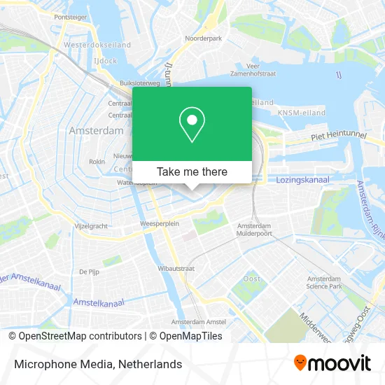 Microphone Media map