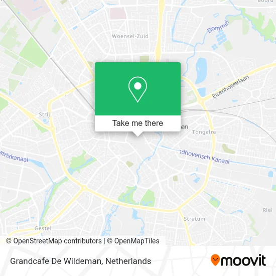 Grandcafe De Wildeman map