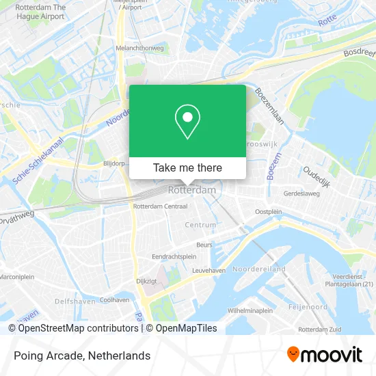 Poing Arcade map