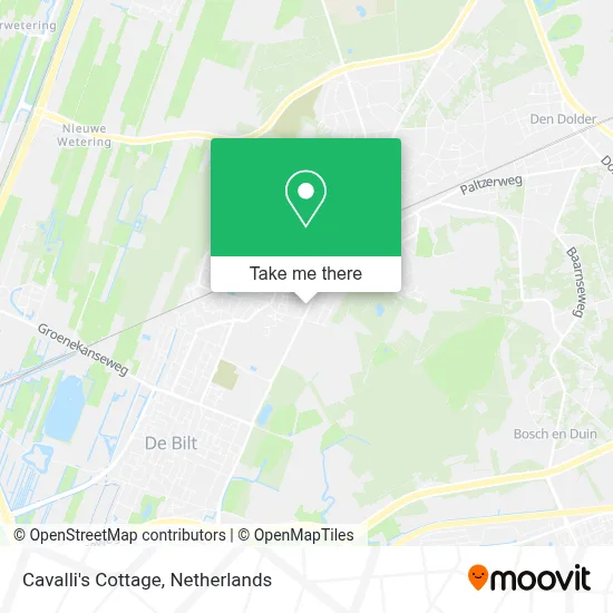 Cavalli's Cottage map