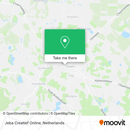 Jeba Creatief Online map