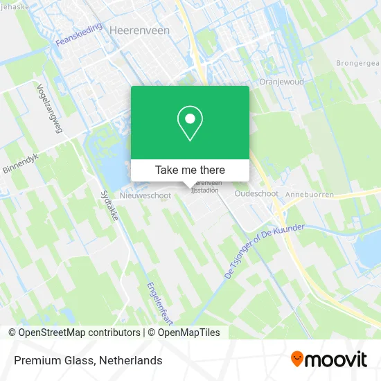 Premium Glass map