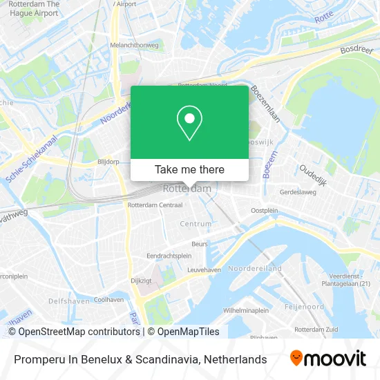 Promperu In Benelux & Scandinavia map