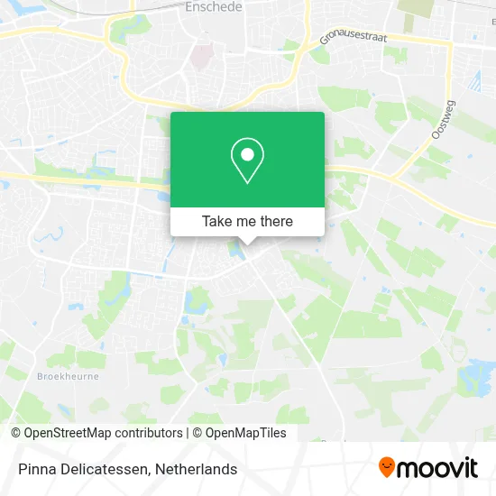 Pinna Delicatessen map