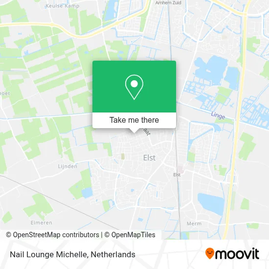 Nail Lounge Michelle map