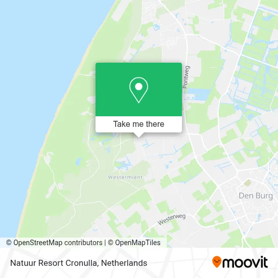 Natuur Resort Cronulla map