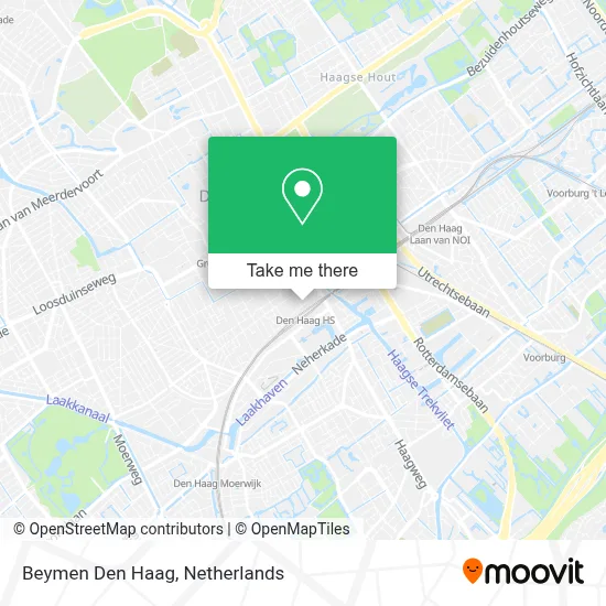 Beymen Den Haag map