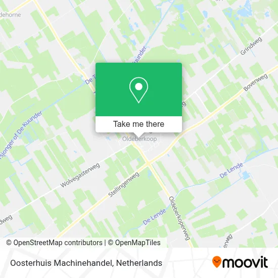 Oosterhuis Machinehandel map