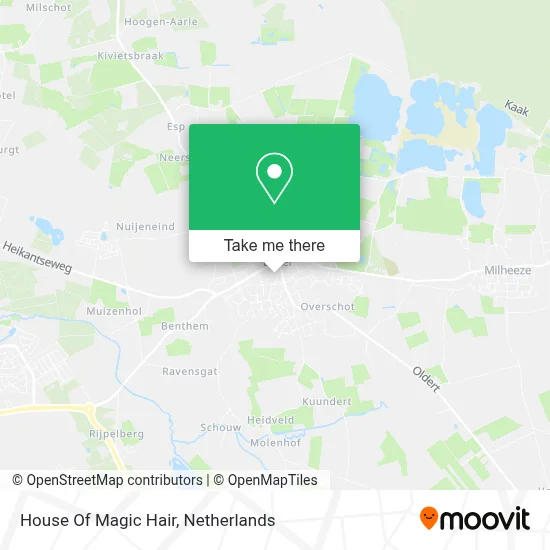 House Of Magic Hair map