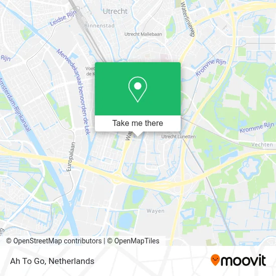 Ah To Go map