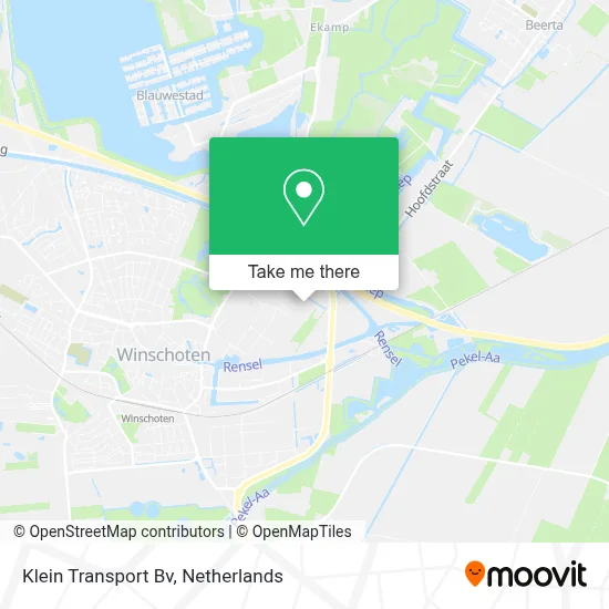 Klein Transport Bv map