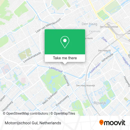 Motorrijschool Gul map