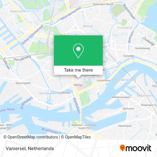 Vaniersel map
