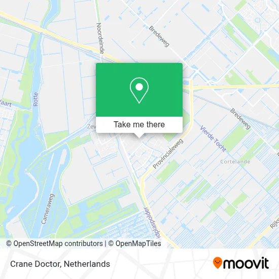 Crane Doctor map