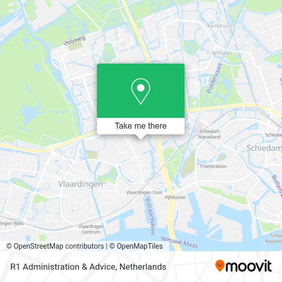 R1 Administration & Advice map