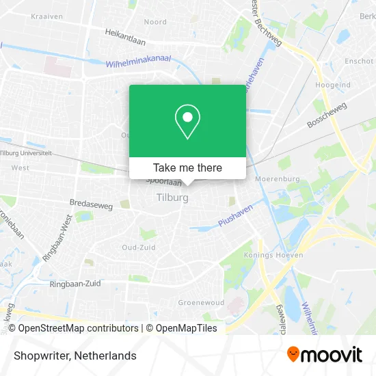 Shopwriter map