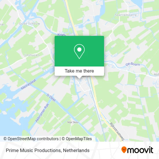 Prime Music Productions map