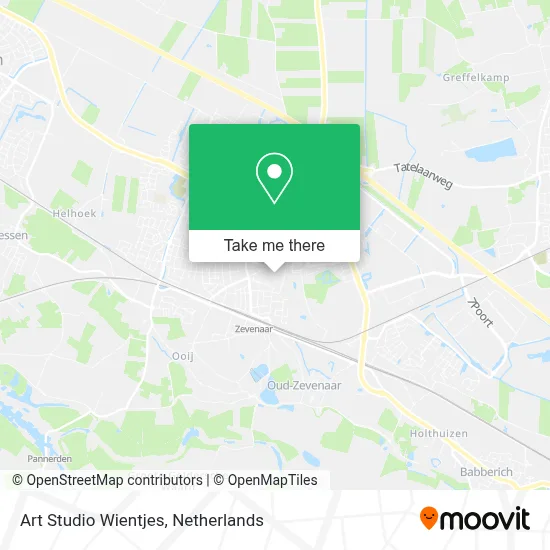 Art Studio Wientjes map