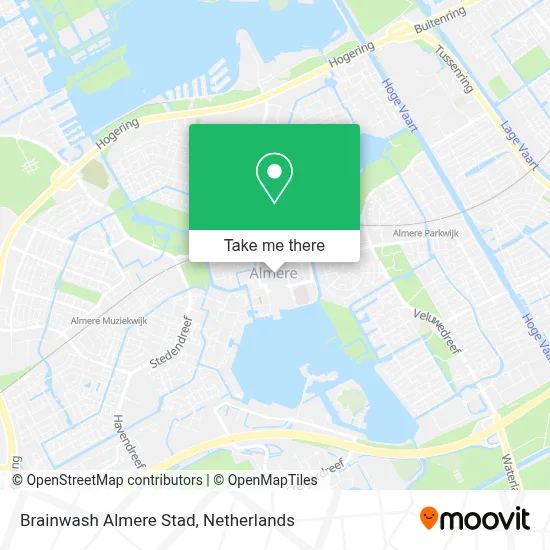 Brainwash Almere Stad map