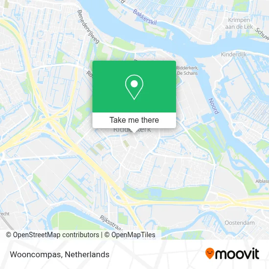 Wooncompas map