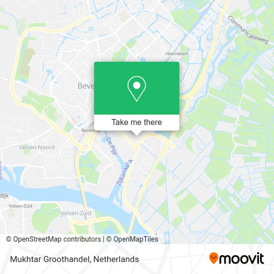 Mukhtar Groothandel map
