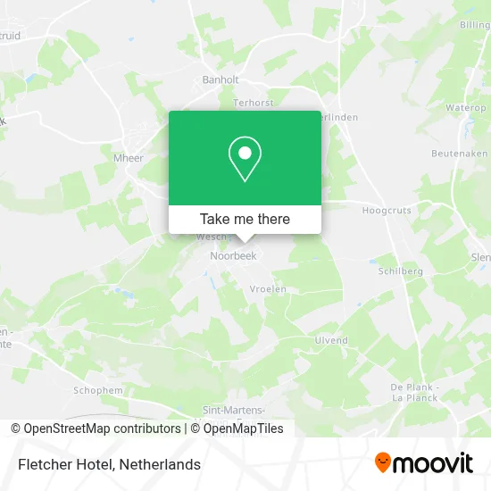 Fletcher Hotel map