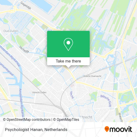 Psychologist Hanan map