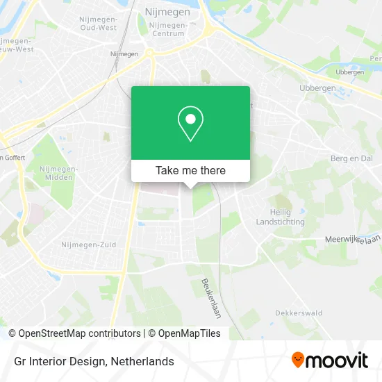 Gr Interior Design map