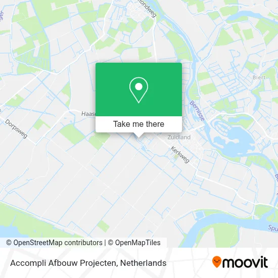 Accompli Afbouw Projecten map