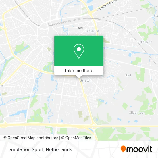 Temptation Sport map