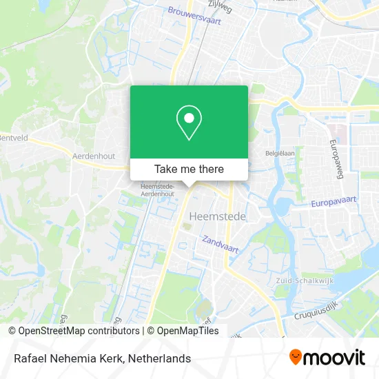 Rafael Nehemia Kerk map