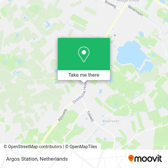 Argos Station map